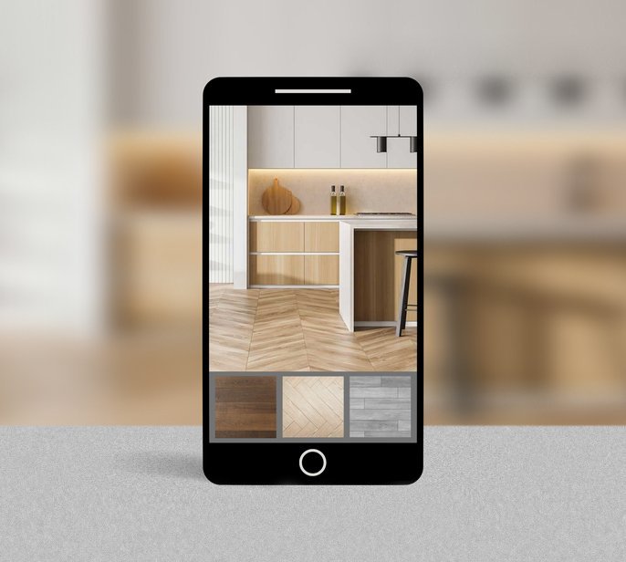 Roomvo App for visualizing floors at home from Green Carpet Co. - The Flooring Connection in San Antonio