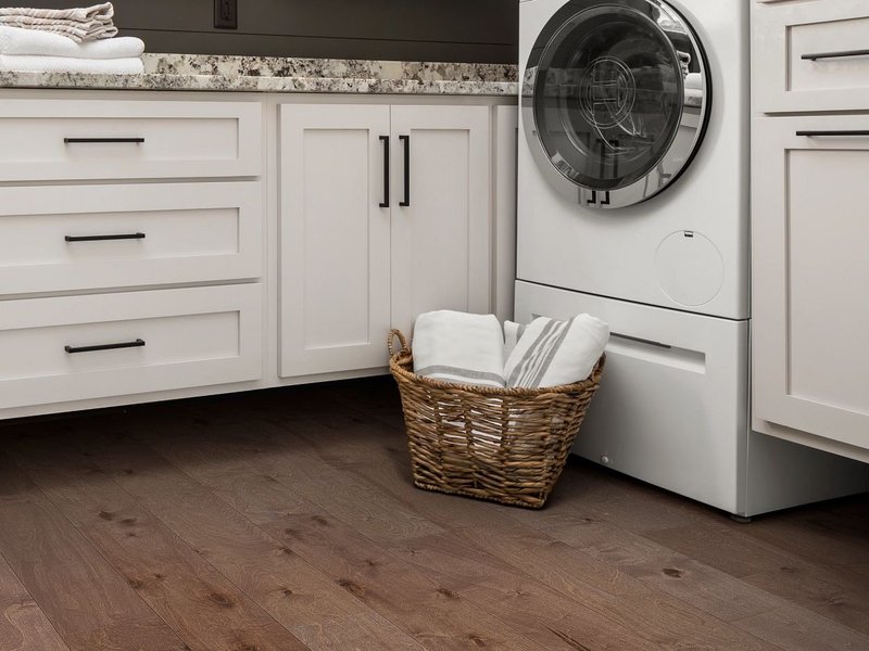 brown hardwood floor from by Green Carpet Co. - The Flooring Connection in San Antonio, TX