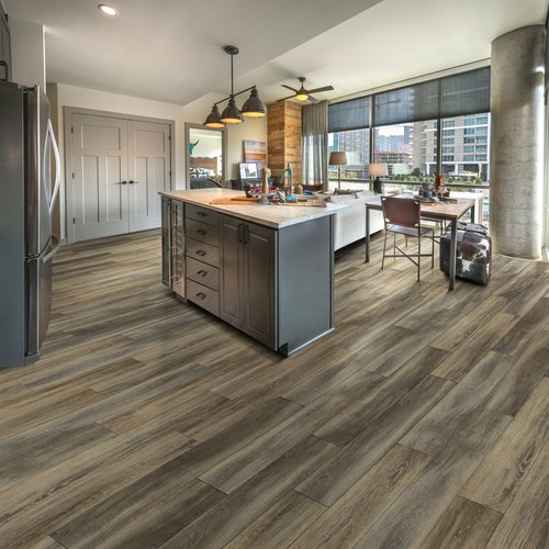 brown laminate flooring by Green Carpet Co. - The Flooring Connection in San Antonio, TX