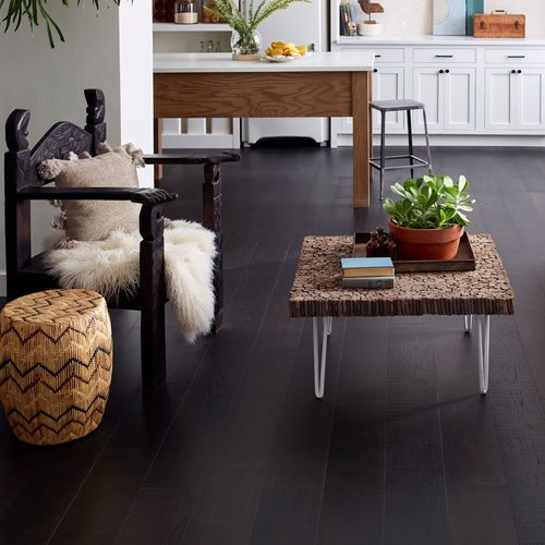 black hardwood by Green Carpet Co. - The Flooring Connection in San Antonio, TX