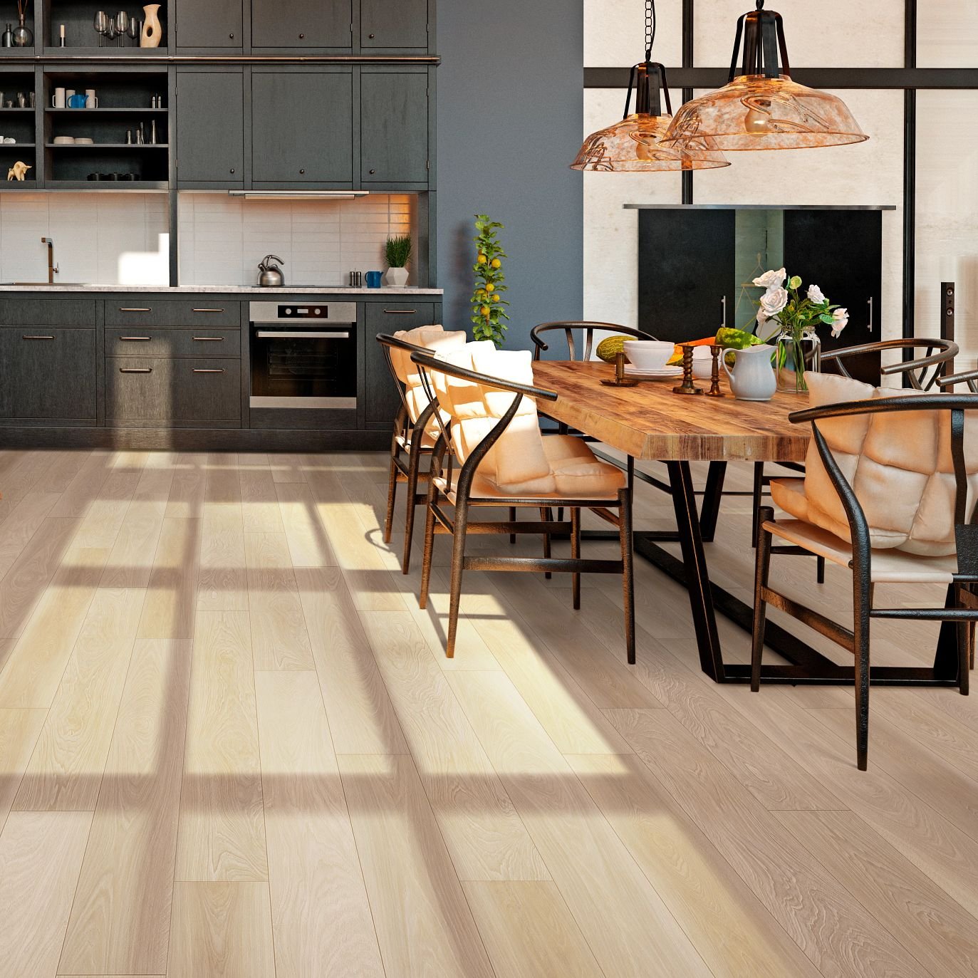 Modern Kitchen from Green Carpet Co. - The Flooring Connection in San Antonio