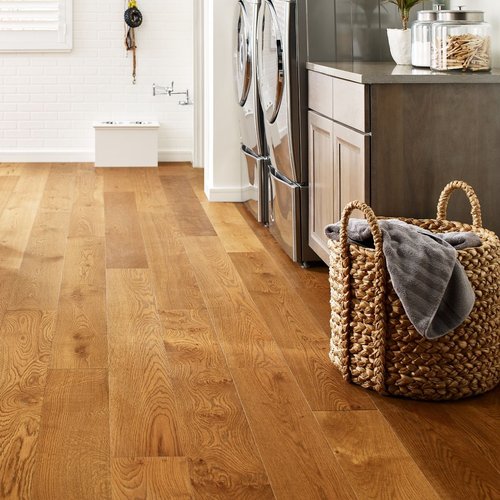 brown hardwood by Green Carpet Co. - The Flooring Connection in San Antonio, TX